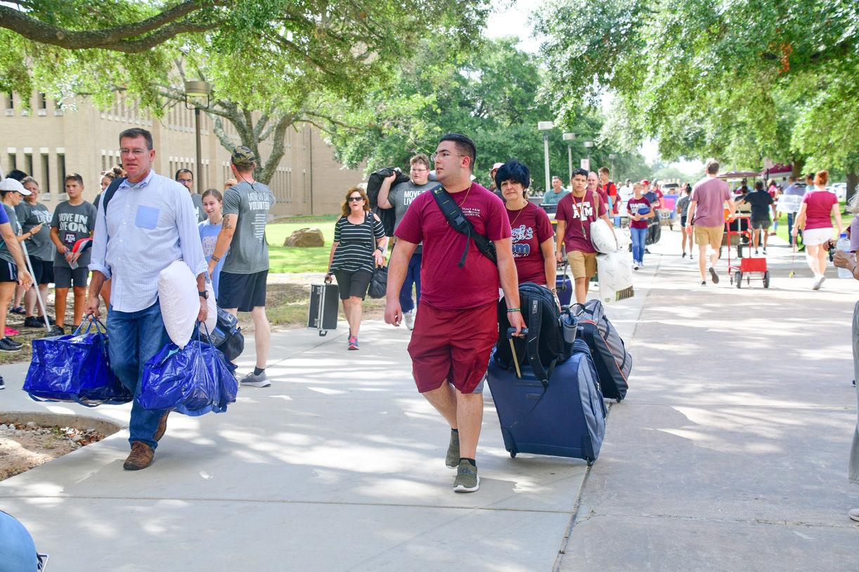 Texas A&M University Move-In Day 2019